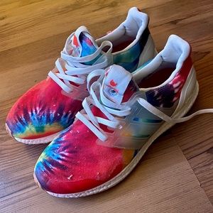 Adidas Ultraboost tie dye, gently worn, 7.5